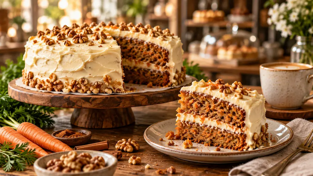 Recette de carrot cake maison : nos conseils pour le réussir